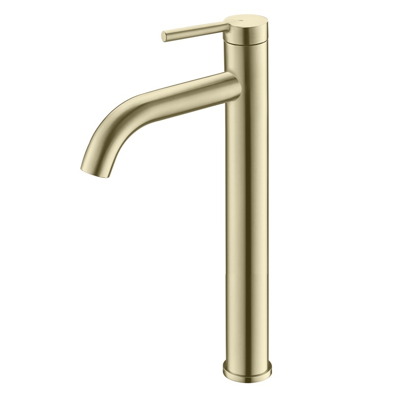 Basin Tap Tall (Brushed Gold)