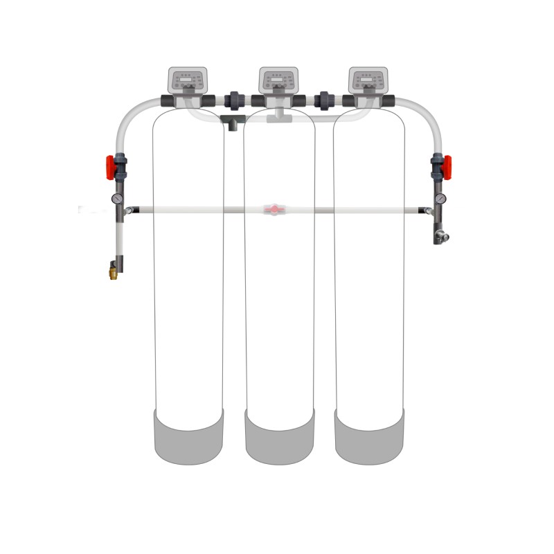 frp fitting<br>(3 tabung)