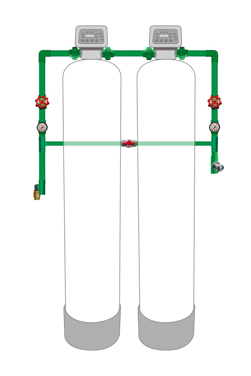 frp fitting double 32 PPR