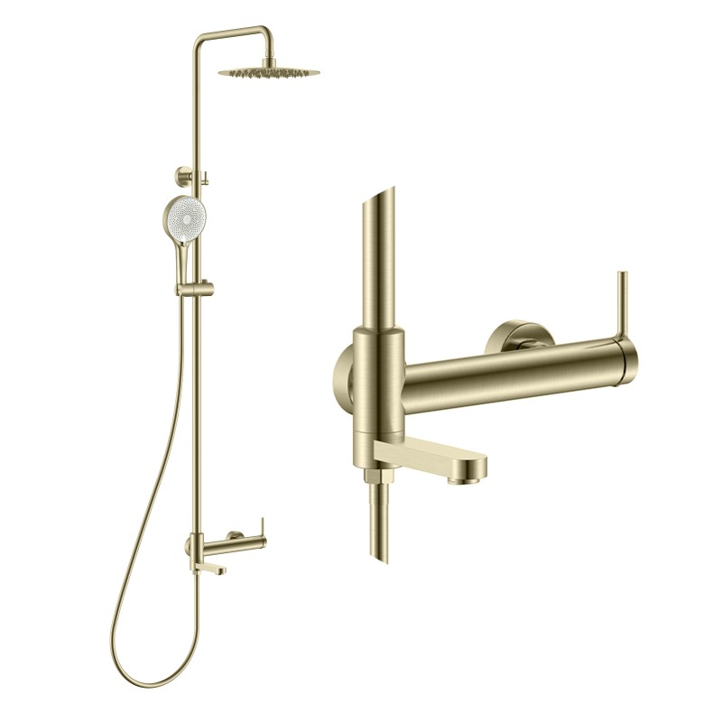 3 function</br>brushed gold