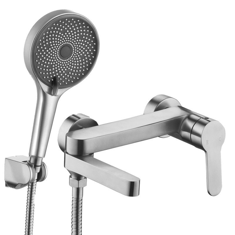 2 function</br>brushed stainless