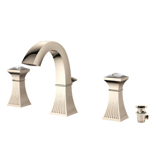 basin mixer<br>(polished nickel)