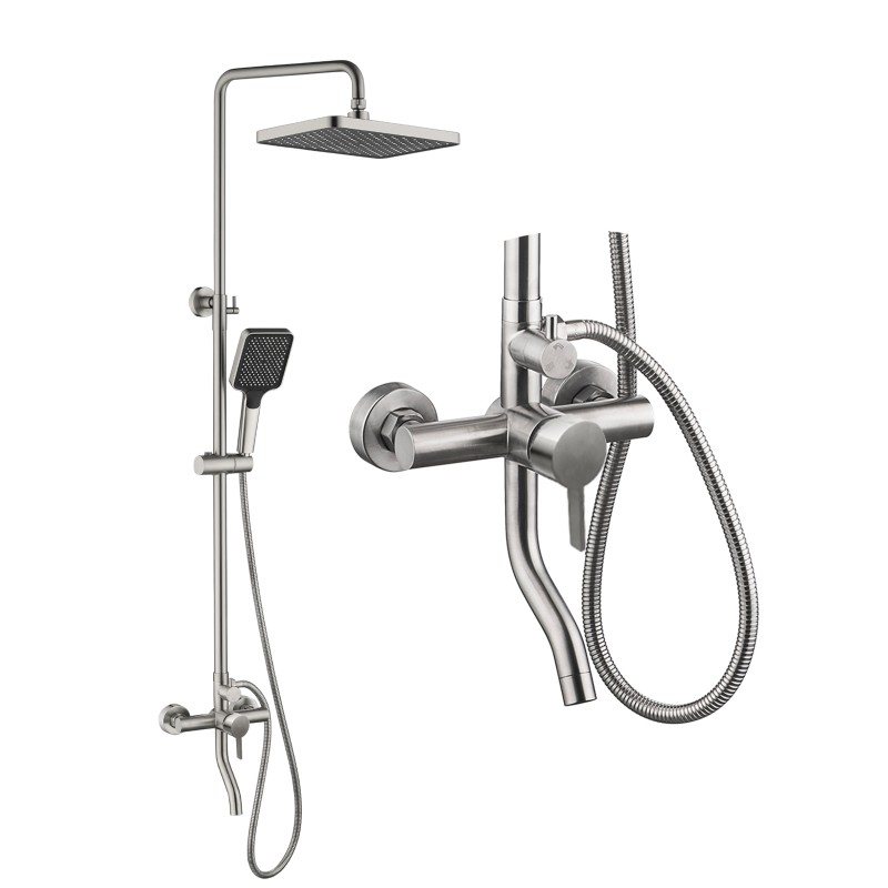 3 function</br>brushed stainless