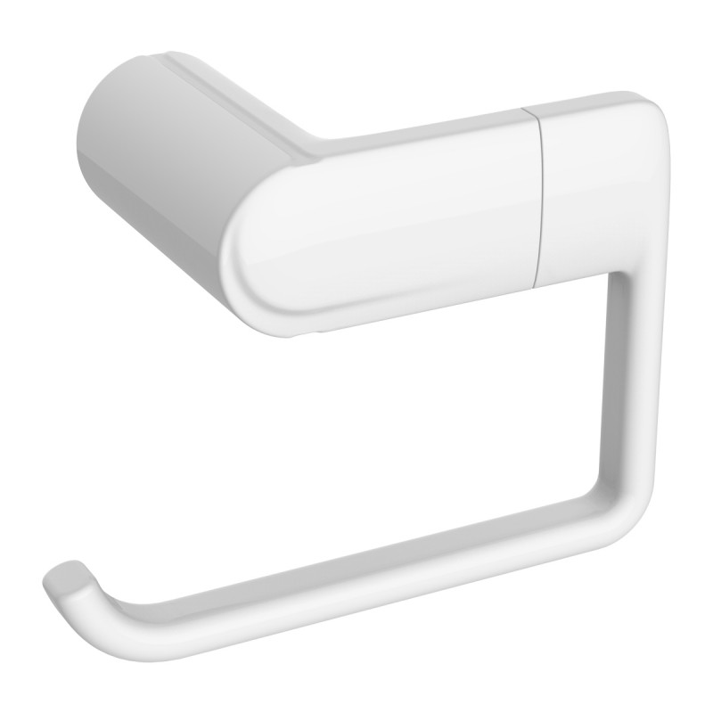 toilet paper holder<br>(white)